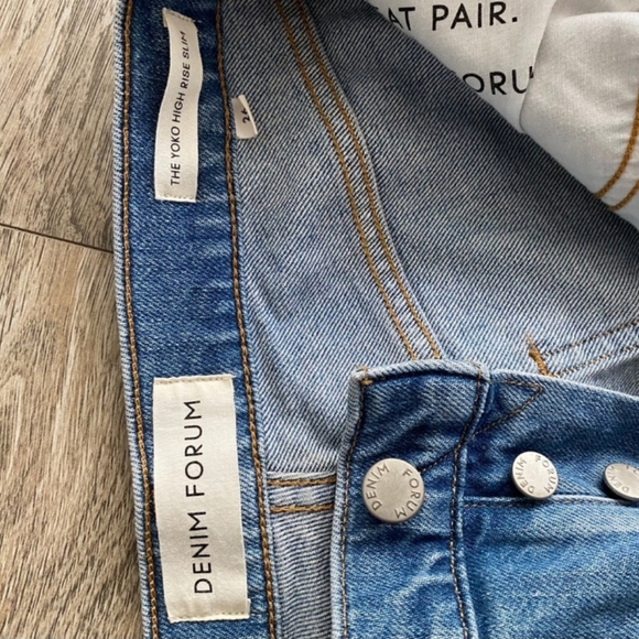 Denim Forum - Yoko High Rise Slim - Picture 3 of 5